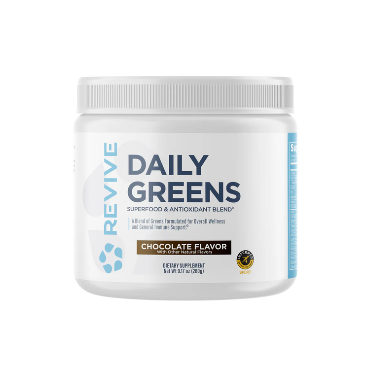 Revive Daily Greens Chocolate Flavour 200g Revive