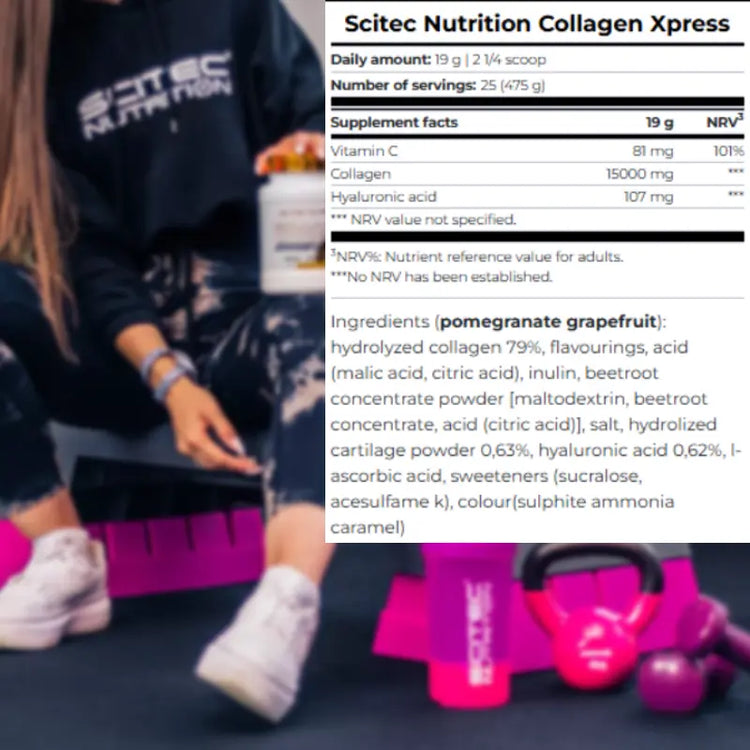 Scitec Nutrition COLLAGEN XPRESS Pomegranate Grapefruit Scitec Nutrition