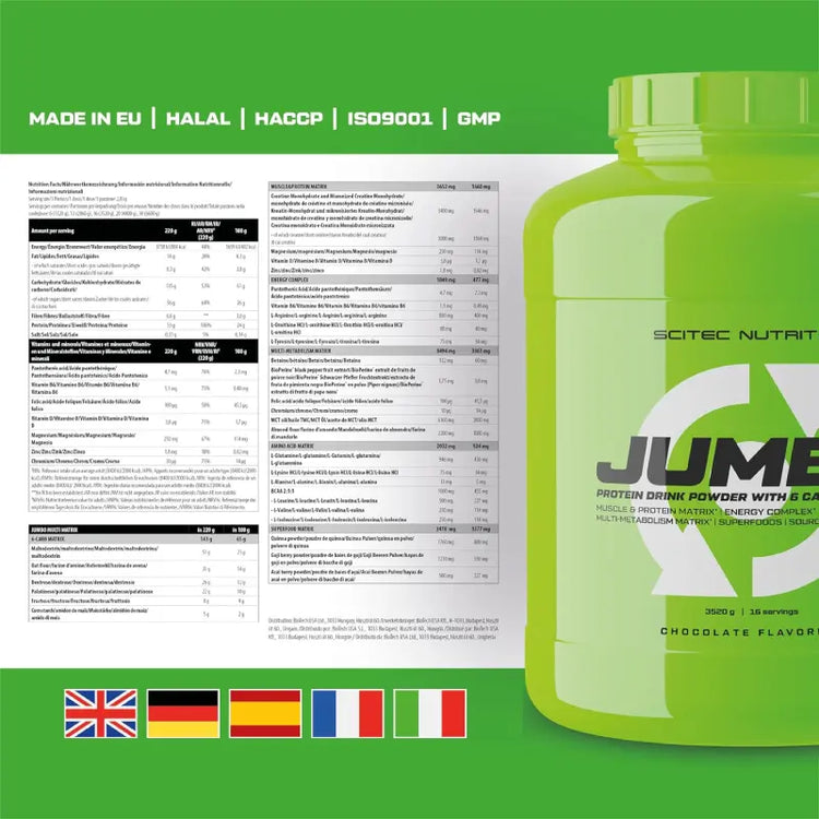 Scitec Nutrition Jumbo 3520g Scitec Nutrition