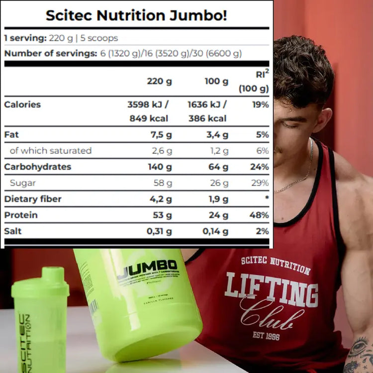 Scitec Nutrition Jumbo 3520g Scitec Nutrition
