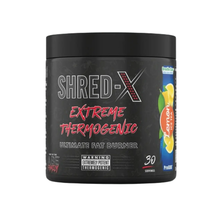 SHRED-X EXTREME THERMOGENIC POWDER LEMON ICE TEA Flavour 300G Applied Nutrition