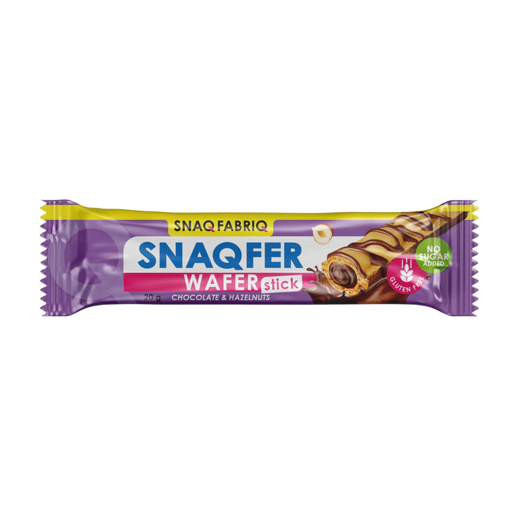 Snaqfer Gluten-Free Wafer Stick 20g Pack of 15 Snaq Febriq