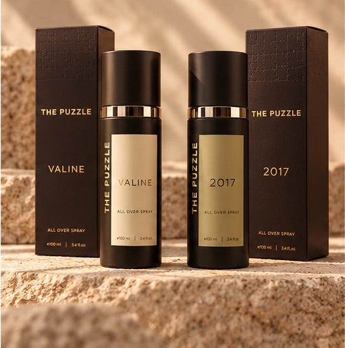 The Puzzle all over fragrance Spray | Crafted in The UAE | Long-Lasting | 100ml/3.4fl.oz. Puzzle Supps