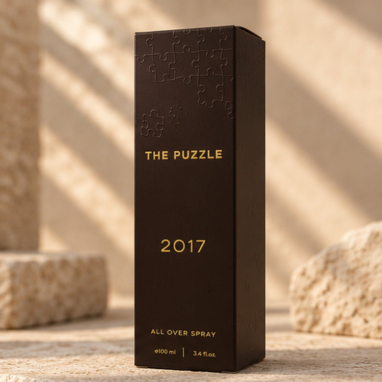 The Puzzle all over fragrance Spray | Crafted in The UAE | Long-Lasting | 100ml/3.4fl.oz. Puzzle Supps
