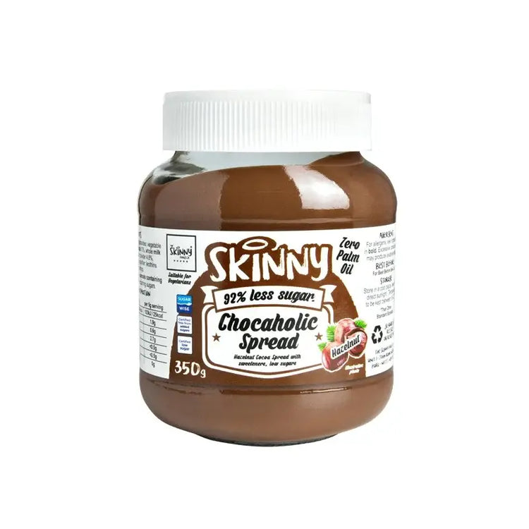 The Skinny Chocaholic Spread - Low Sugar Chocaholic Skinny 350g The Skinny Food Co.