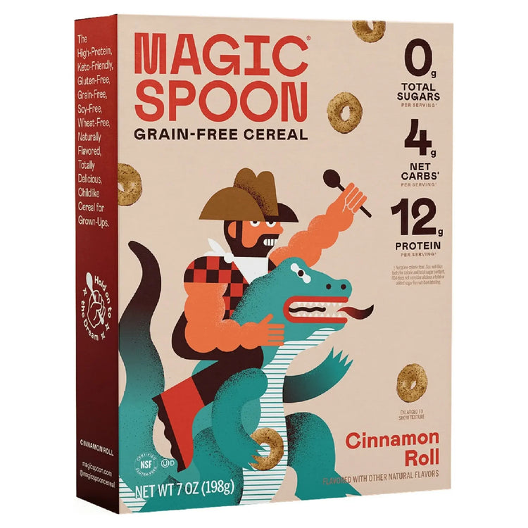 Magic Spoon High Protein Cereal Zero Sugar 198g Puzzle Supps
