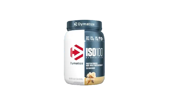 Dymatize ISO 100 Protein Powder - High-Quality Protein for Muscle Recovery- 20 servings Dymatize