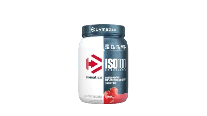 Dymatize ISO 100 Protein Powder - High-Quality Protein for Muscle Recovery- 20 servings Dymatize