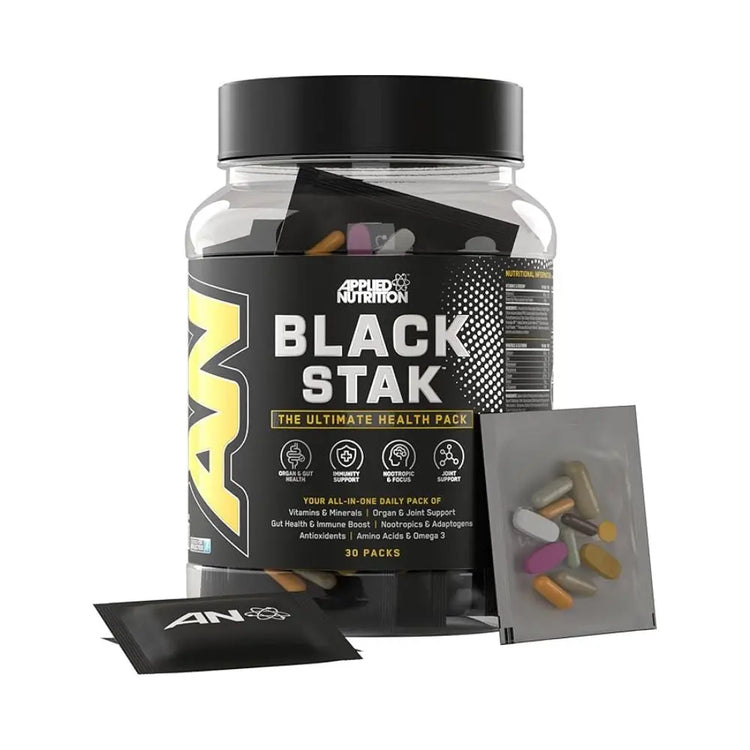 applied nutrition Black Stak - The Ultimate Health Pack (30 packs in each tub) Applied Nutrition
