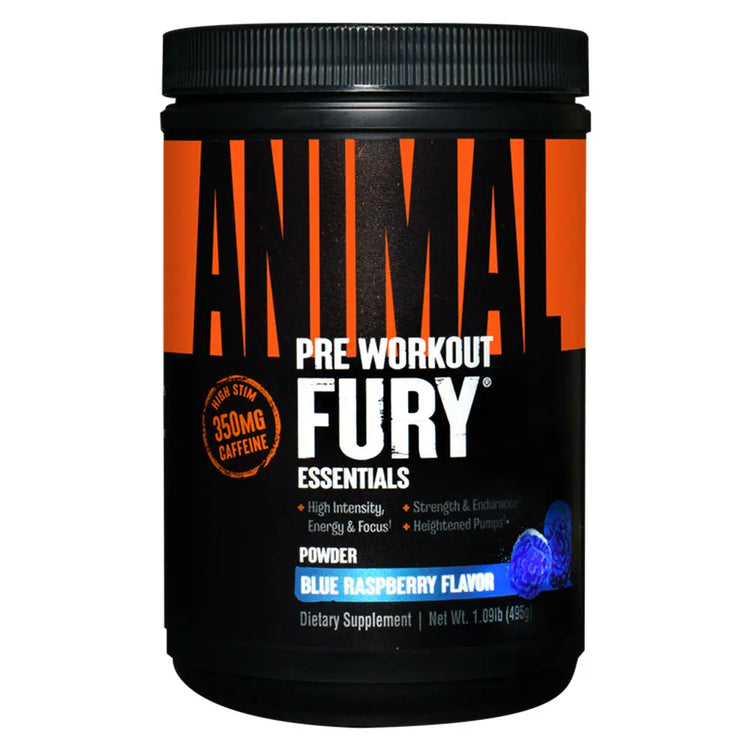 Universal Nutrition Animal Fury Pre workout , 30Servings, Strong Pumping, Unlimited Focus Universal Nutrition