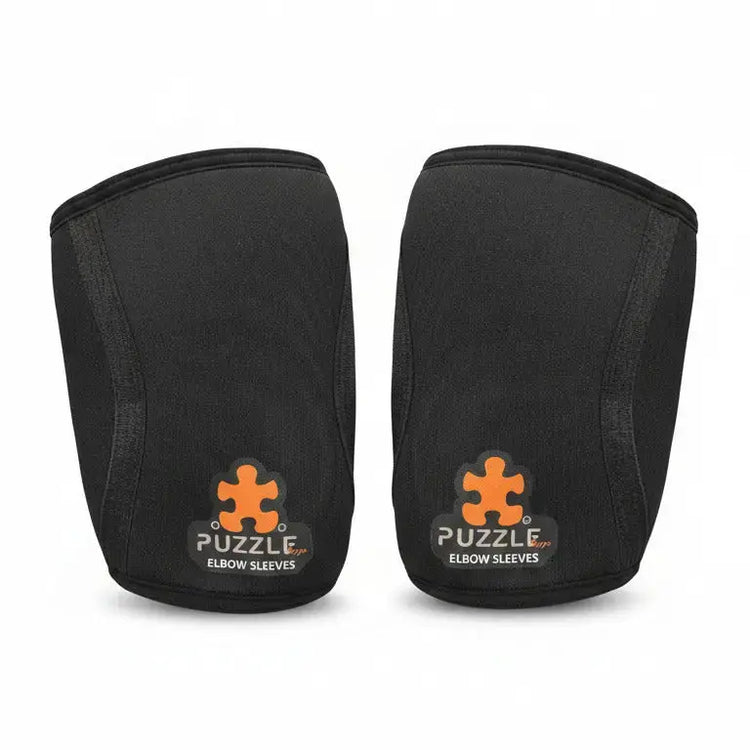 puzzle supps Elbow sleeves Black Puzzle Supps