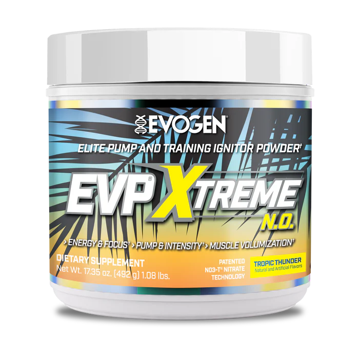 EVOGEN EVP XTREME Best Pre-Workout Supplement in the UAE – Extreme Muscle Pumps, Energy & Focus