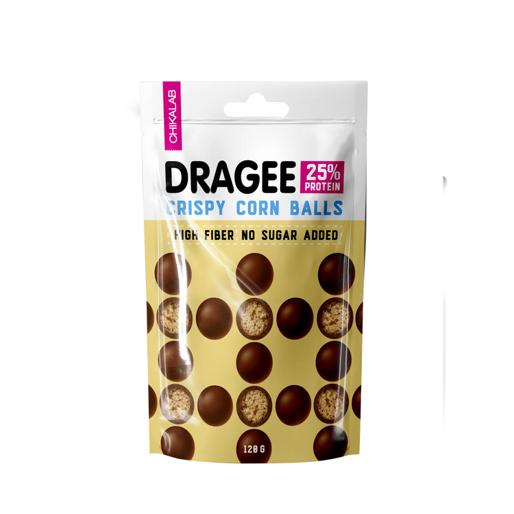 Chikalab Dragee Crispy Corn Balls 120g Chikalab