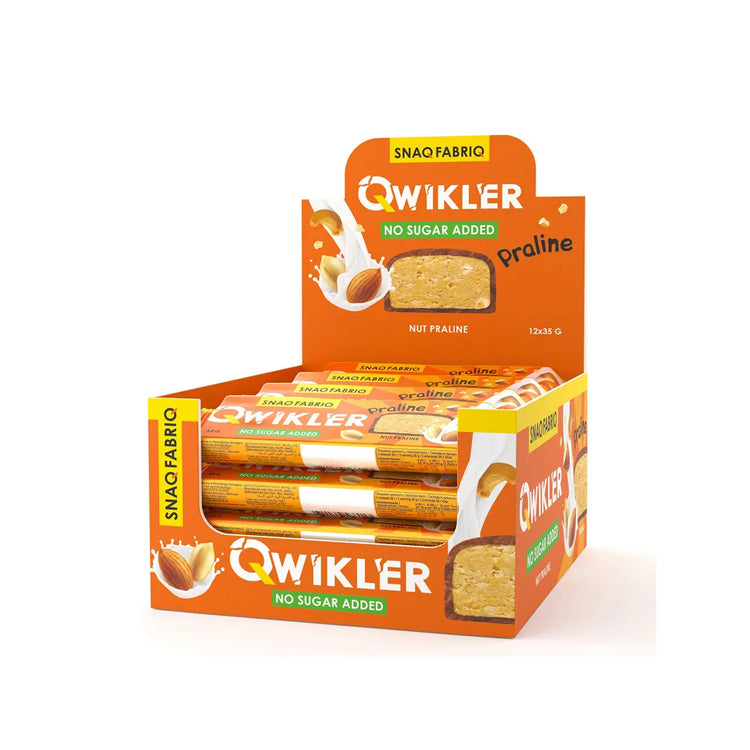 Snaq Fabriq Qwikler Chocolate Bar 12x35g (420g) Snaq Fabriq