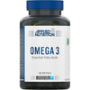 Applied Nutrition Omega 3 - Omega Fish Oil 1000mg, 180mg EPA & 120mg DHA per Softgel, Made in The UK (100 Soft-Gels) Applied Nutrition