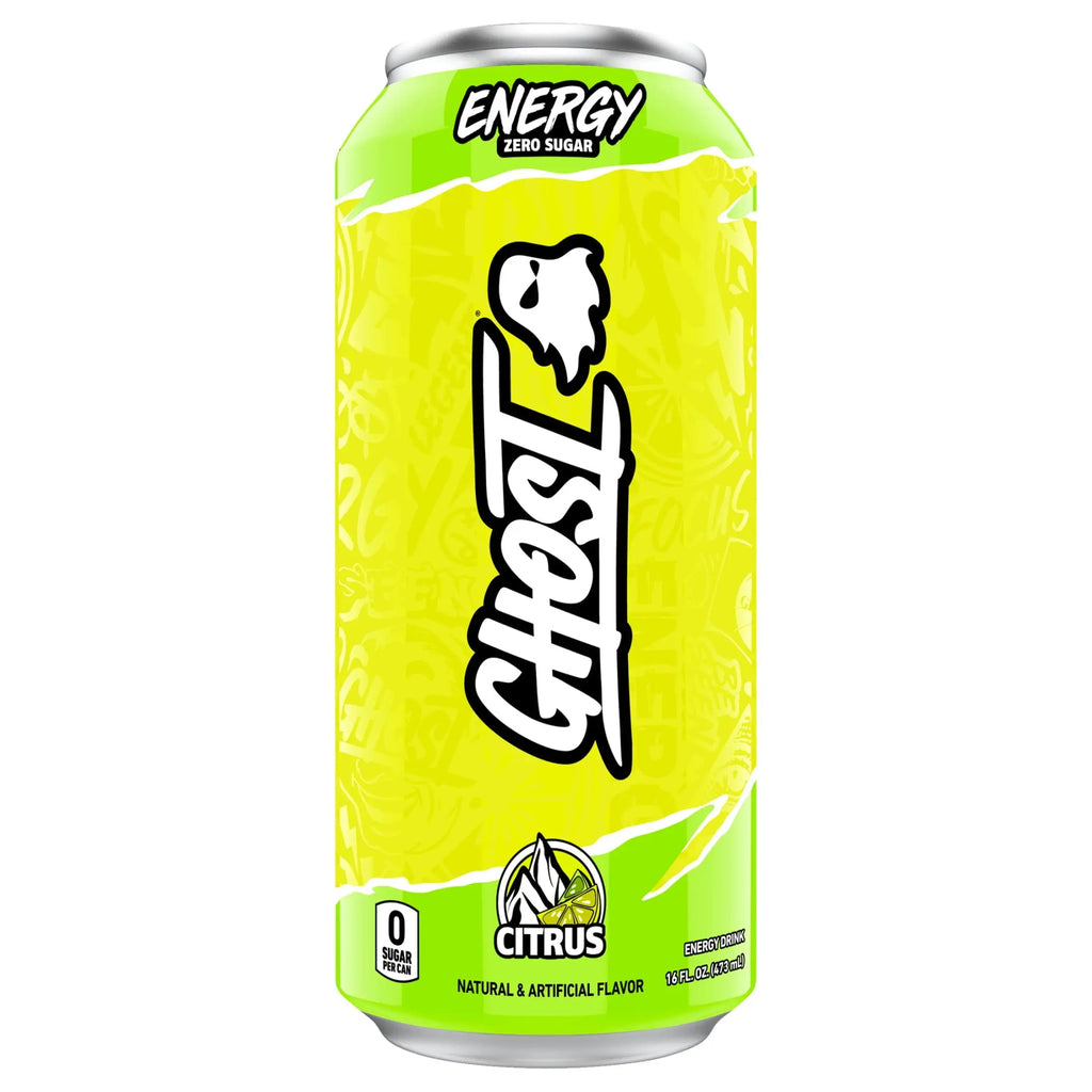 Ghost Energy Drink 473ml - Zero Sugar, Full Flavor, Ultimate Boost Ghost