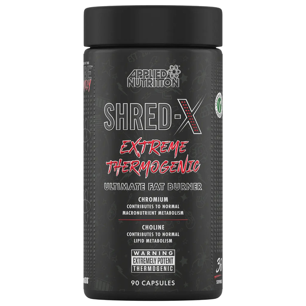 Applied Nutrition Shred X, 90 Capsules, Contributes to Macronutrient Metabolism Applied Nutrition