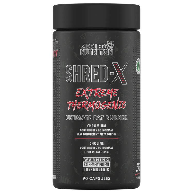 Applied Nutrition Shred X, 90 Capsules, Contributes to Macronutrient Metabolism Applied Nutrition