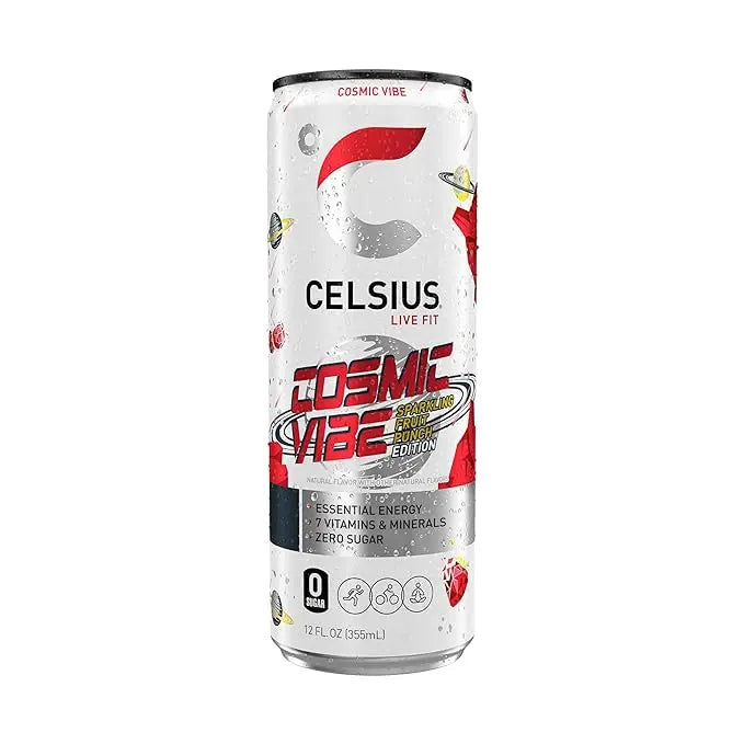 Energize Your Day with Celsius Sparkling Energy Drinks - 12-Pack of 335ml Cans Celsius