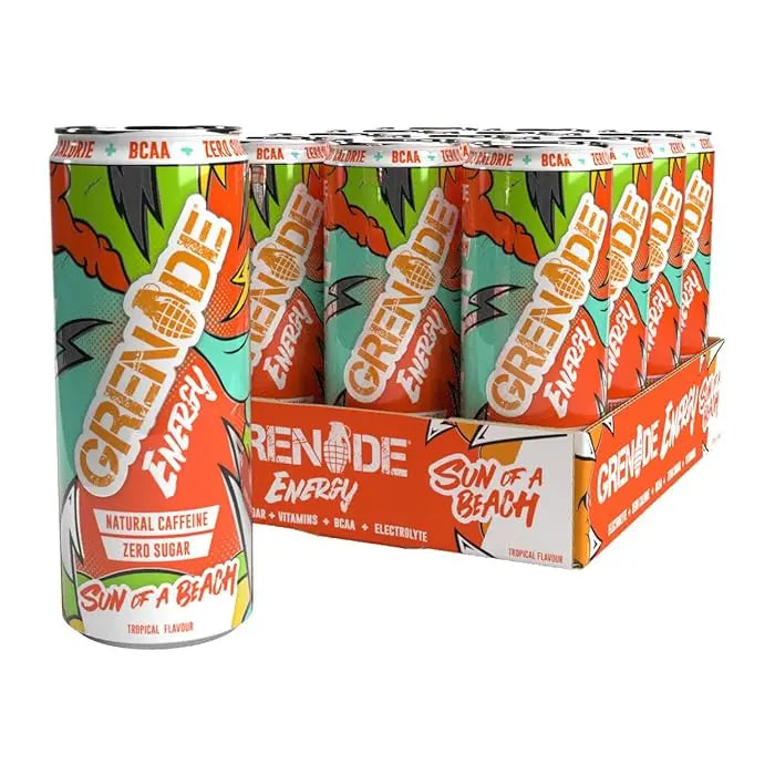 Grenade Energy Drink 12x330ml Puzzle Supps