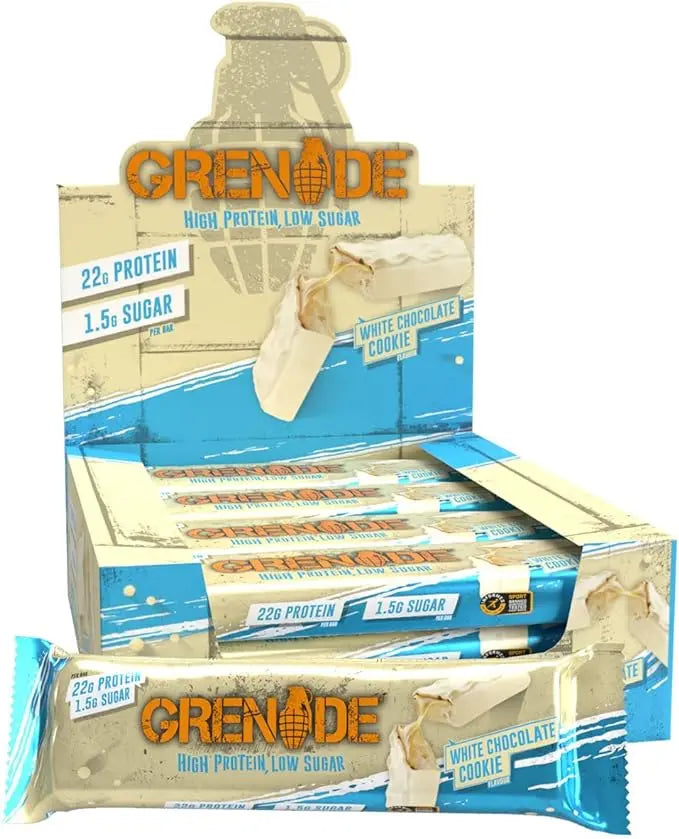 Grenade High Protein (60g per piece)  12 Pieces per box 720g Grenade