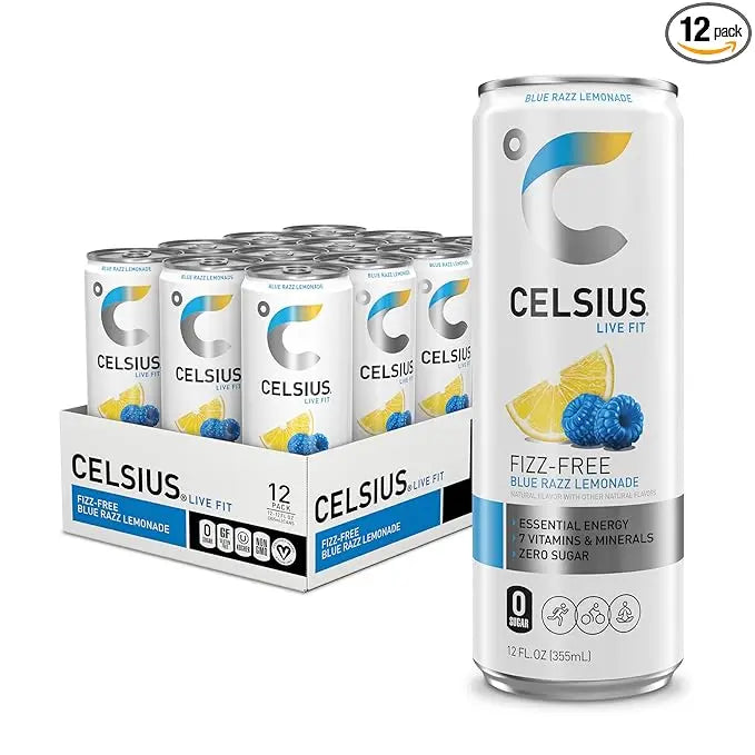 Energize Your Day with Celsius Sparkling Energy Drinks - 12-Pack of 335ml Cans Celsius