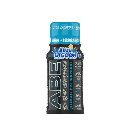 Applied-nutrition ABE Ultimate Pre-Workout Shot | 12-Pack of 60ml | Boosts Physical Performance & Mental Focus | Reduces Fatigue | Citrulline & Creatine Infused | Special Box Price AED 119.70 Applied Nutrition