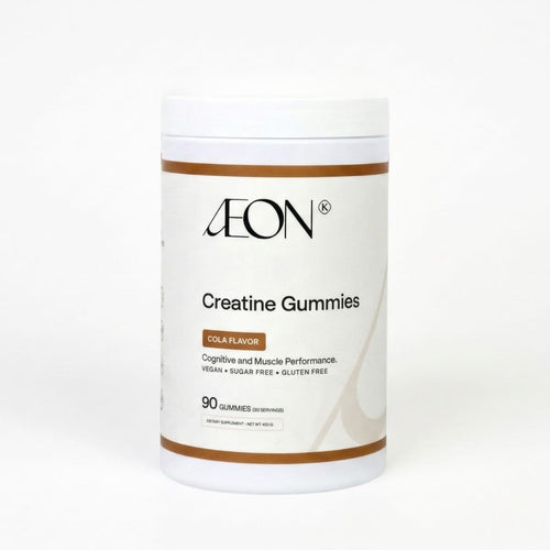 AEON Ⓚ Creatine Gummies |Supports muscle strength and performance| sugar free| Gluten Free| 90 gummies (495g) AEON Ⓚ