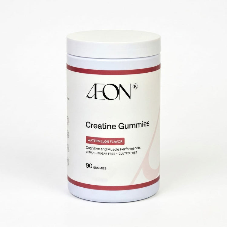 AEON Ⓚ Creatine Gummies |Supports muscle strength and performance| sugar free| Gluten Free| 90 gummies (495g) AEON Ⓚ