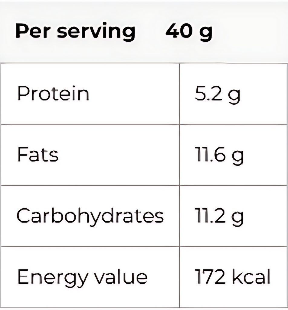 Rex Protein Cake – No Sugar, High Protein Snack with Coconut Oil, 8x40g