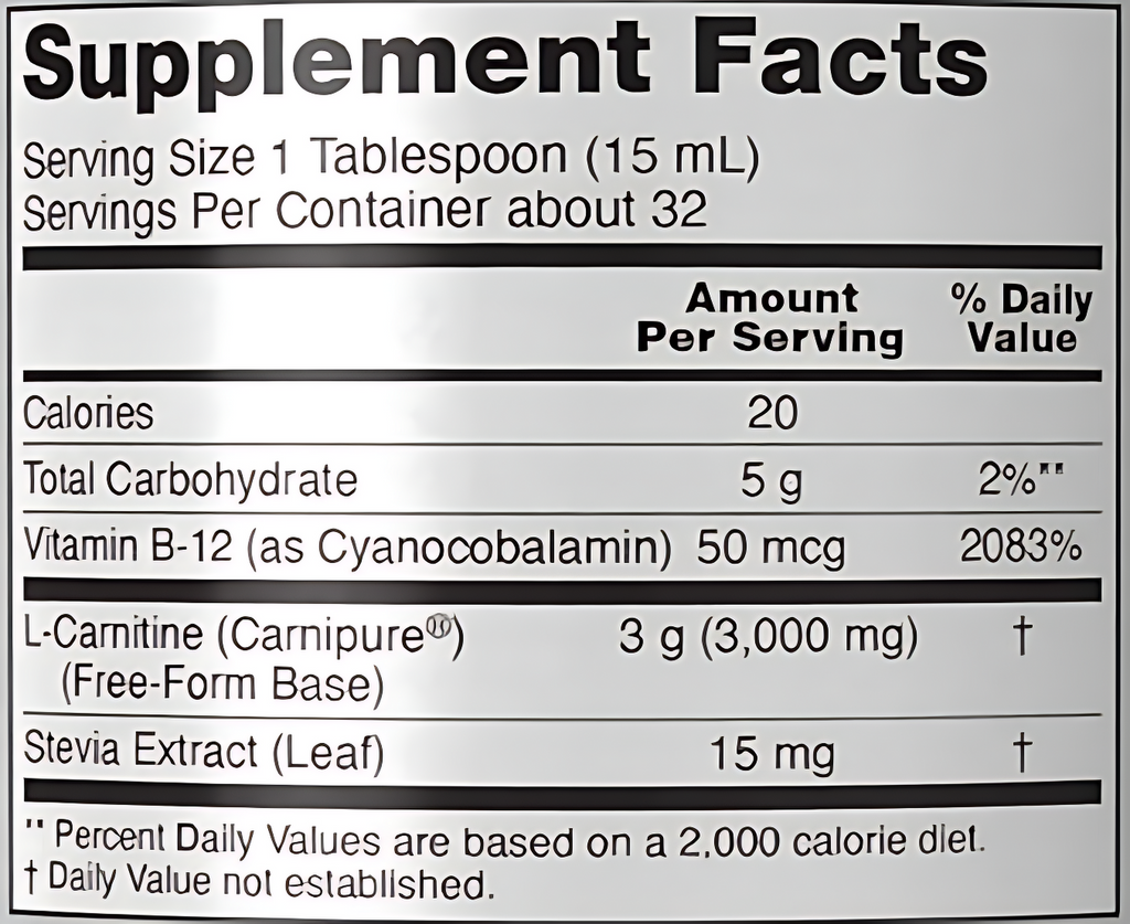ناو قوة ثلاثية L سائل الكارنيتين 3000 ملجم
