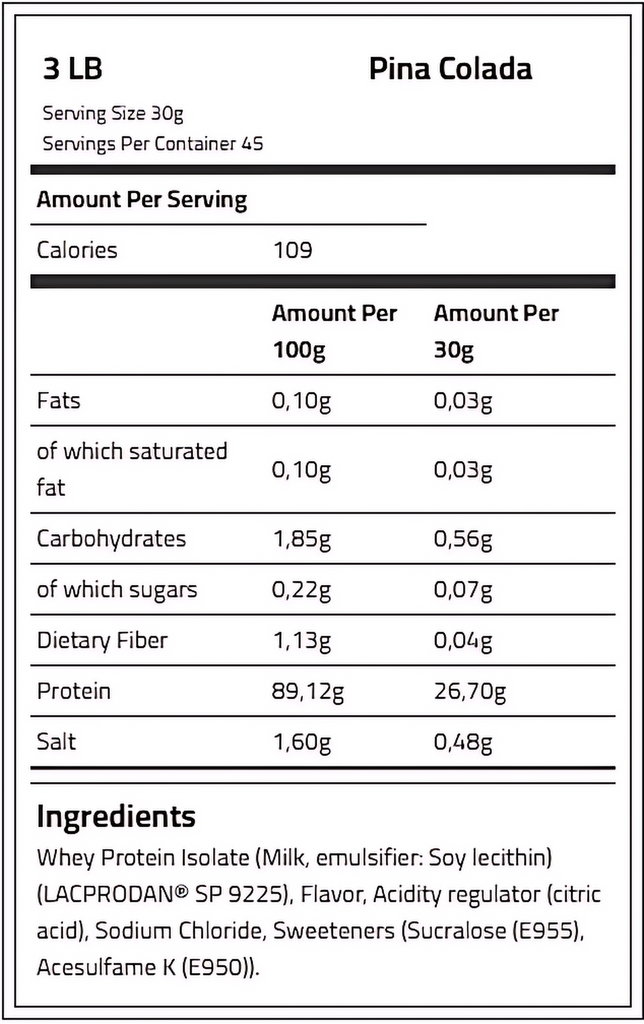 ستارلابمسحوق بروتين IsoJuice – 1360 جرام | مكمل غذائي عالي الجودة