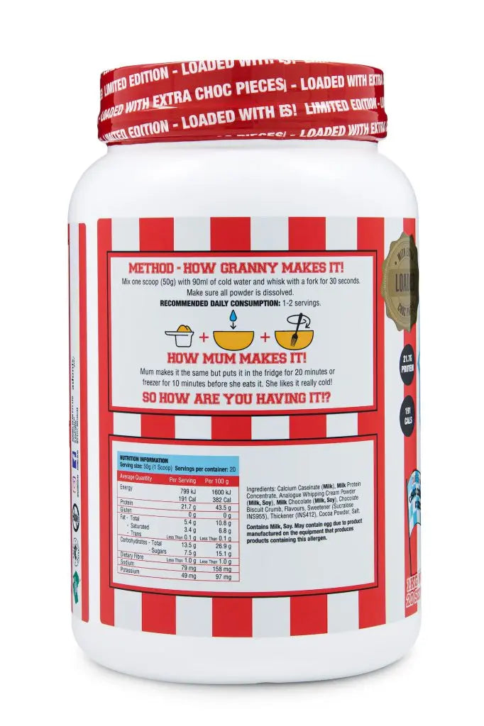 Adonis Protein Cookie Dough - Irresistible Taste, Guilt-Free Goodness, High Protein (1kg) Adonis