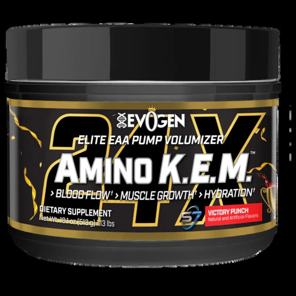 Evogen AMINO K.E.M - Premium EAA Complex for Peak Muscle Performance, 30 Servings Evogen