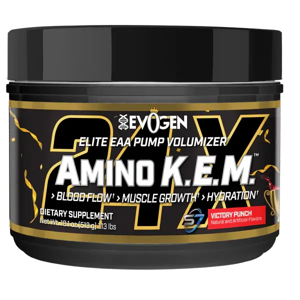 Evogen AMINO K.E.M - Premium EAA Complex for Peak Muscle Performance, 30 Servings Evogen