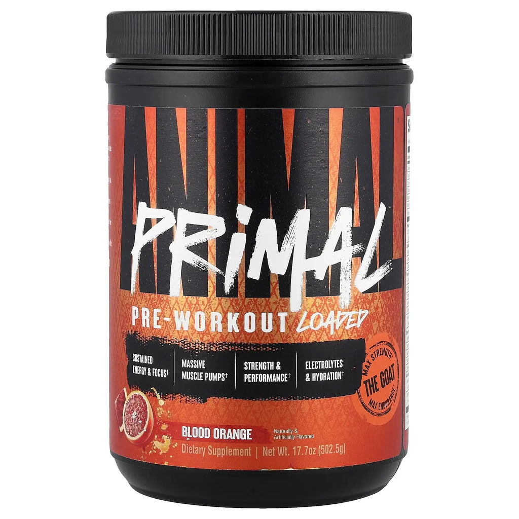 Animal, Primal™ Pre-Workout Loaded, Blood Orange,  (502.5 g) Universal Nutrition
