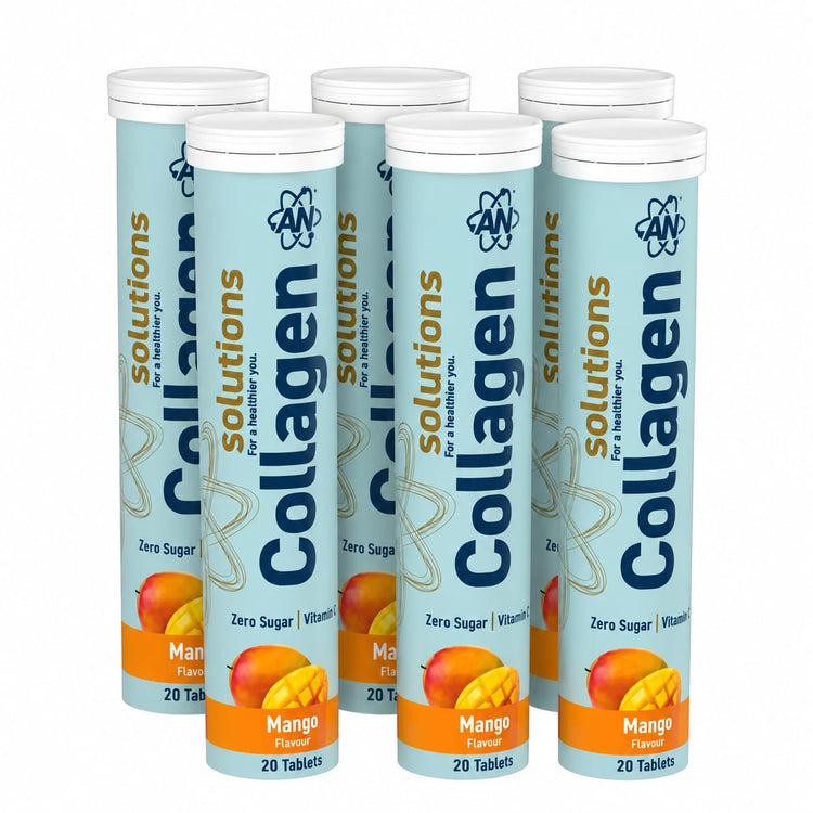 Applied Collagen Effervescent Mango | Skin & Joint Support | 20 Tablets Applied Nutrition
