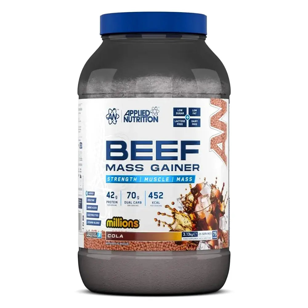 Applied Nutrition Beef Mass Gainer,  3 Kg, 75 servings Beef Protein Puzzle Supps