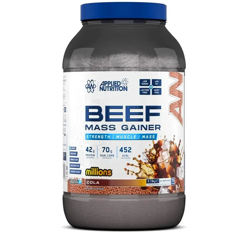 Applied Nutrition Beef Mass Gainer,  3 Kg, 75 servings Beef Protein Puzzle Supps