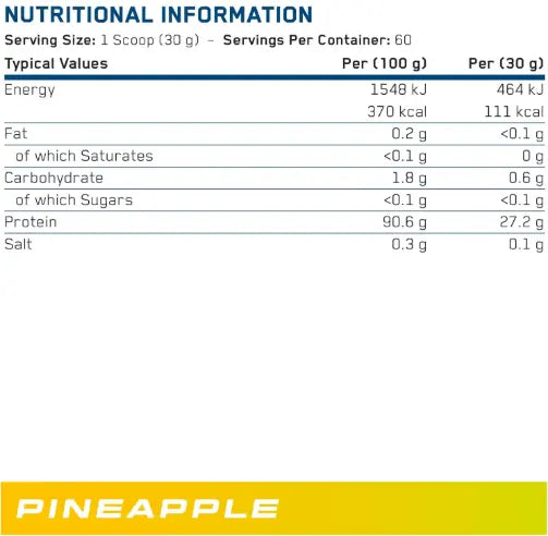 Applied Nutrition Beef XP – Dairy-Free Clear Beef Protein Isolate, Lactose Free, Zero Sugar, Low Fat, 1.8kg - 60 Servings Applied Nutrition