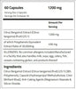 Applied Nutrition Citrus Bergamot 25:1 Extract, 1200 mg, 60 Capsules, Helps Maintain Normal Cholesterol Levels Applied Nutrition