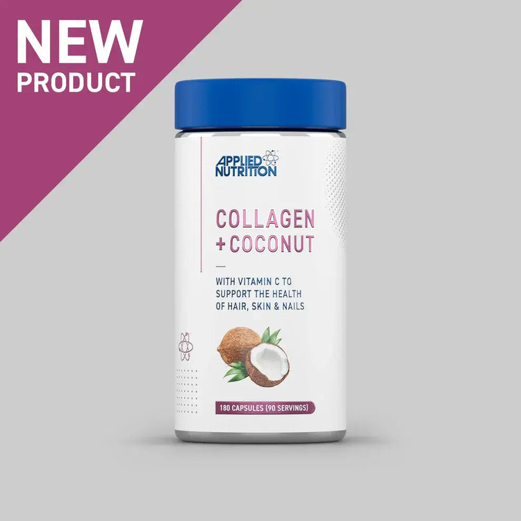 Applied Nutrition Collagen + Coconut 180 Capsules Puzzle Supps