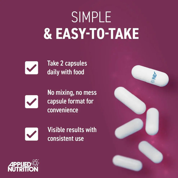 Applied Nutrition Collagen + Coconut 180 Capsules Puzzle Supps