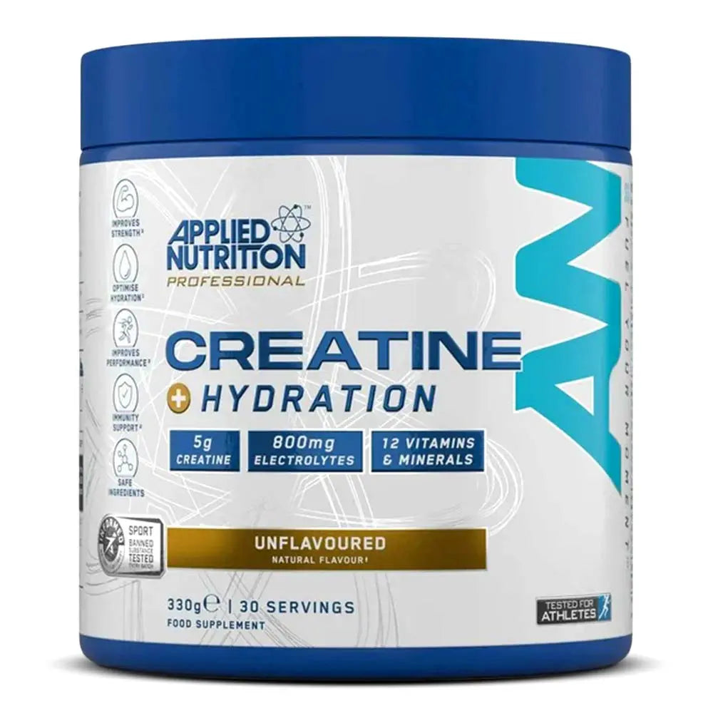Applied Nutrition Creatine + Hydration, 30 servings, Support Endurance and Strength (360g) Applied Nutrition