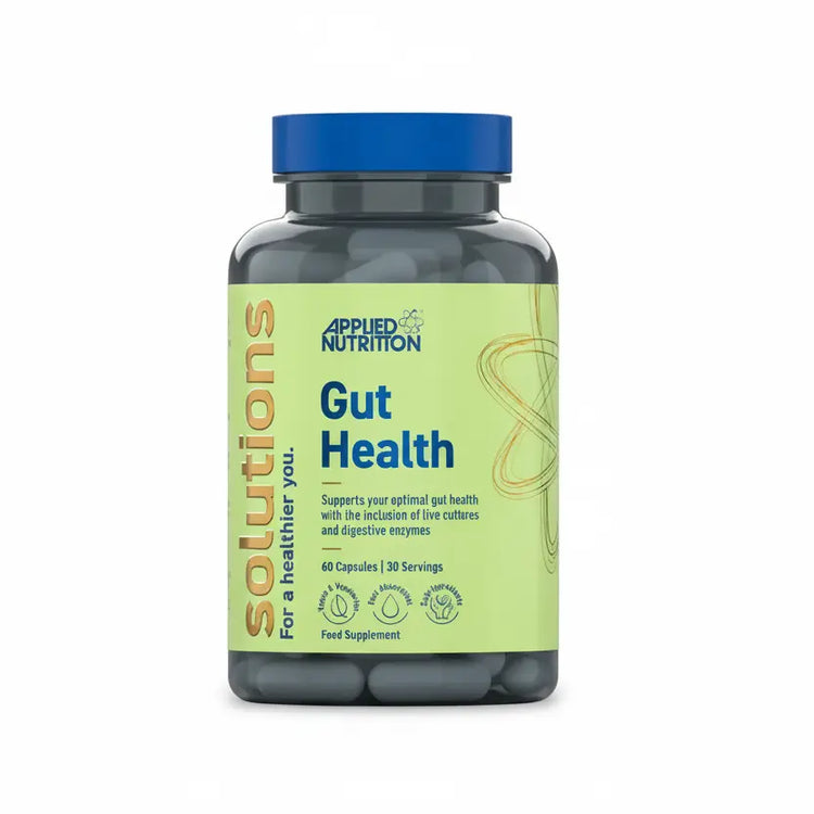 Applied Nutrition Gut Health Capsules – Probiotics, Prebiotics & Digestive Enzymes (60 Capsules) Puzzle Supps