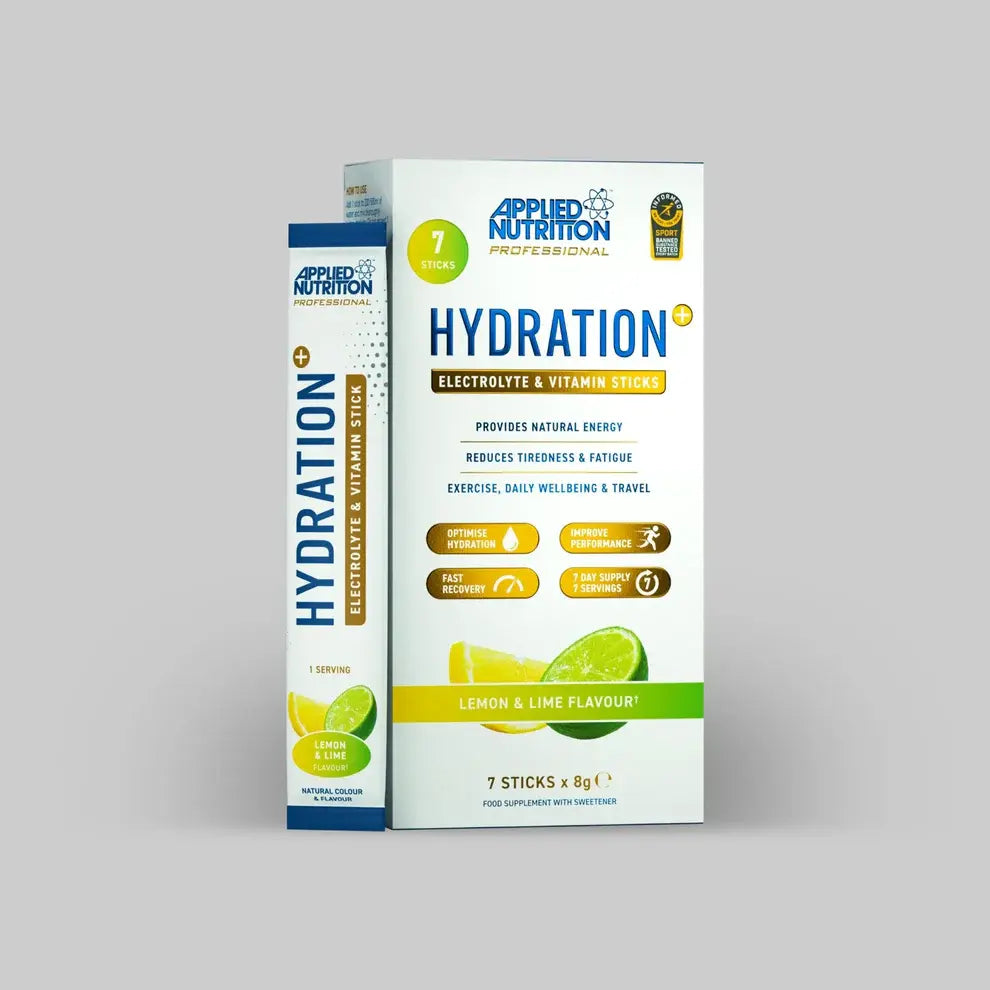 Applied Nutrition Hydration+ Electrolyte & Vitamin Powder Stick Pack (Pack of 7x8g) Applied Nutritoon
