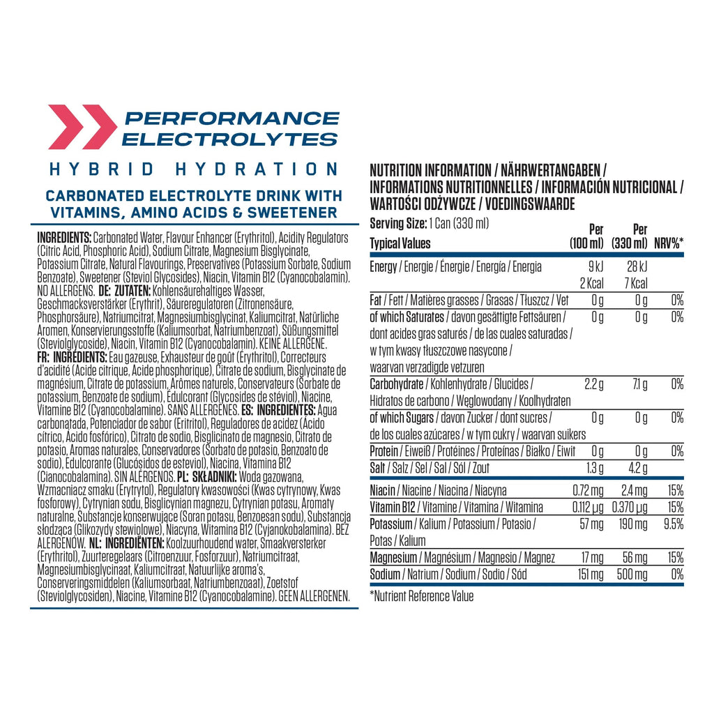 Applied Nutrition Na11 Hydration Drink, 12x 330 ML Applied Nutrion