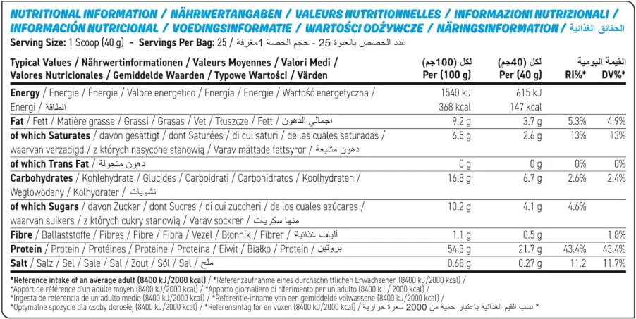 Applied Nutrition Protein Cookie Dough 1kg – 22g Grass-Fed Whey & Collagen/ serving Applied Nutrition