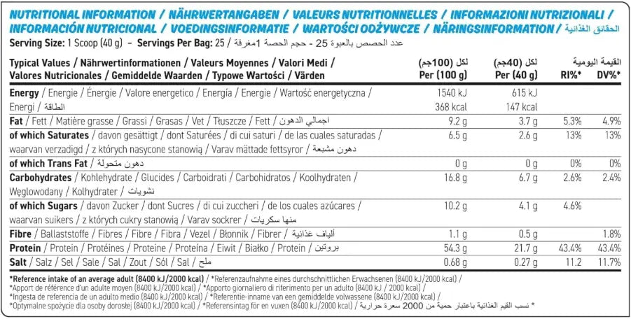 Applied Nutrition Protein Cookie Dough 1kg – 22g Grass-Fed Whey & Collagen/ serving Applied Nutrition