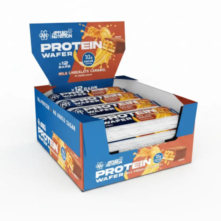 Applied Nutrition Protein Wafer Bar – 10g Protein, Light & Crispy High‑Protein Snack, Milk Chocolate Coated – 39g Applied Nutrition